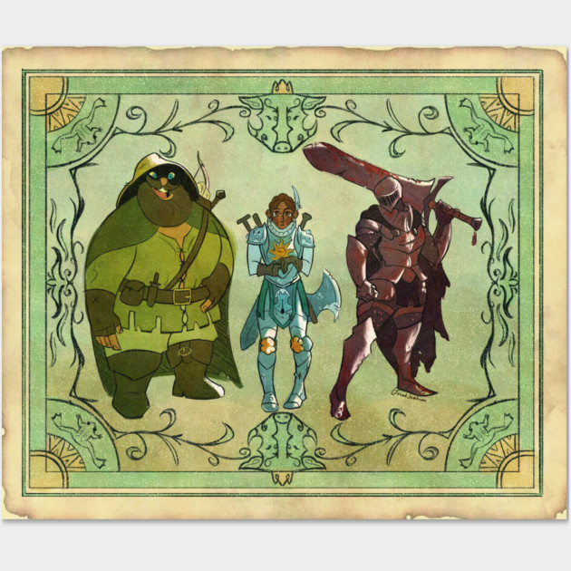 The Tale Of Skaldova Wall Art by GrandJamboree