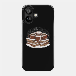 Coffee and Book Lover's Corner Phone Case