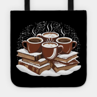 Coffee and Book Lover's Corner Tote
