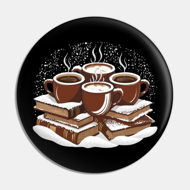 Coffee and Book Lover's Corner Pin by SR8891