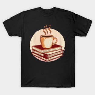 Fueled by Coffee and Books T-Shirt