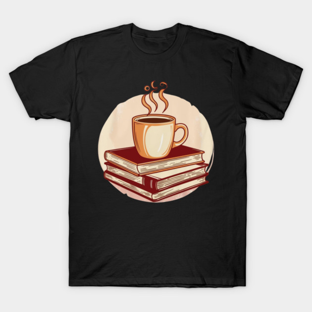 Fueled by Coffee and Books T-Shirt by SR8891