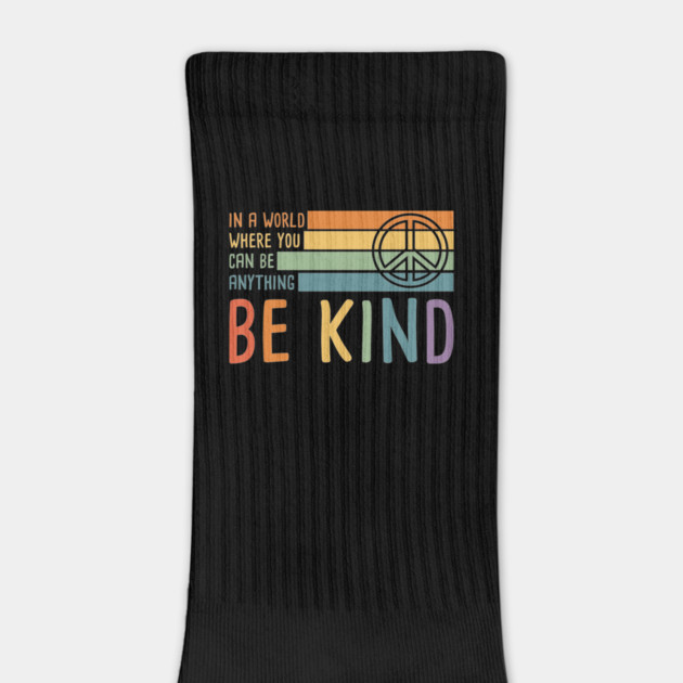 Be Kind Peace Sign by UrbanLifeApparel