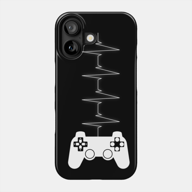 Gamer Heartbeat Phone Case by UrbanLifeApparel