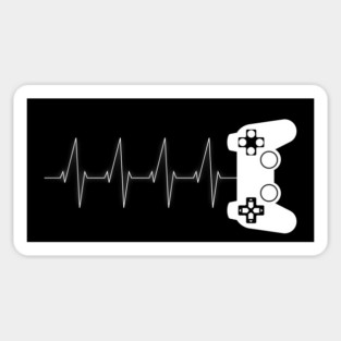 Gamer Heartbeat Magnet
