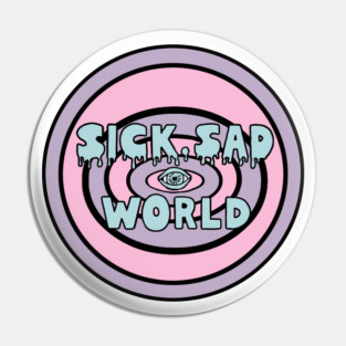 Sick Sad World Pastel Daria 90s MTV Beavis Pin