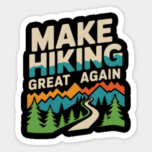 Hiking Sticker