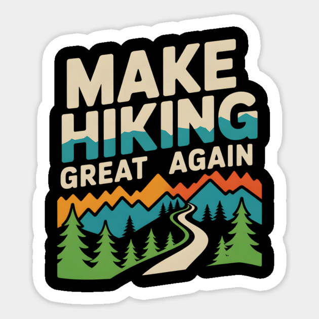 Hiking Sticker by BA