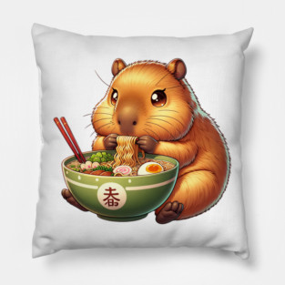 Capybara Ramen Pillow