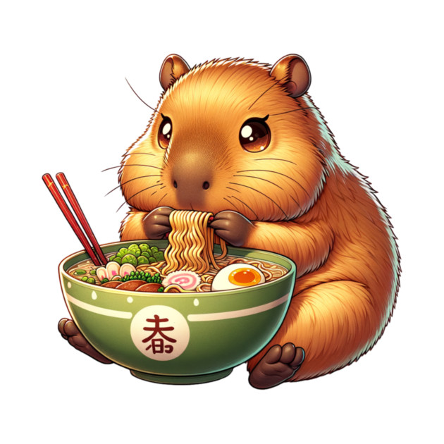 Capybara Ramen by HippieVic