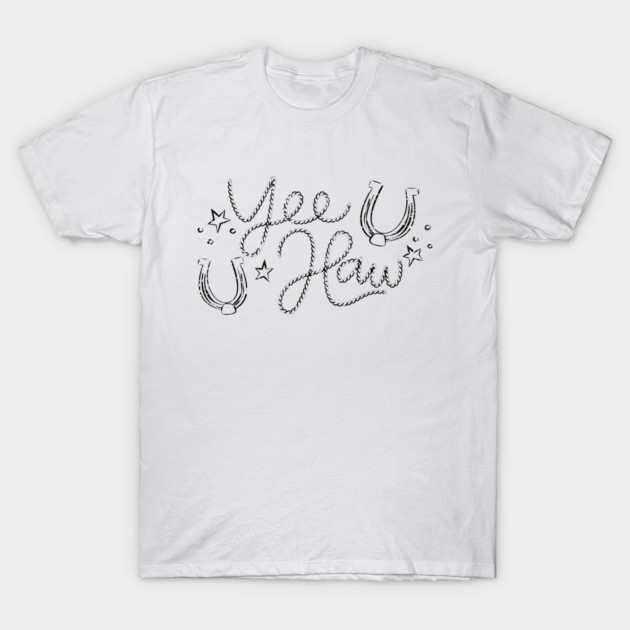 Yee Haw, Y'all T-Shirt by Taylor Thompson Art