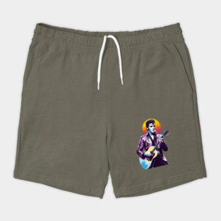 Elvis Presley Retro 80s Shorts