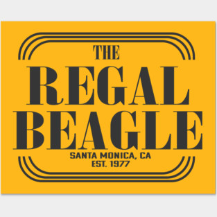 the regal beagle Posters and Art