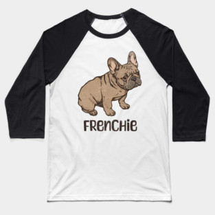 French Bulldog "Frenchie" Graphic Baseball T-Shirt