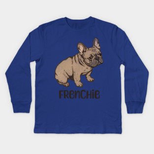 French Bulldog "Frenchie" Graphic Kids Long Sleeve T-Shirt