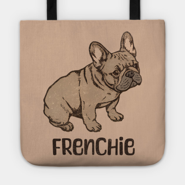 French Bulldog "Frenchie" Graphic Tote by DonWillisJrArt