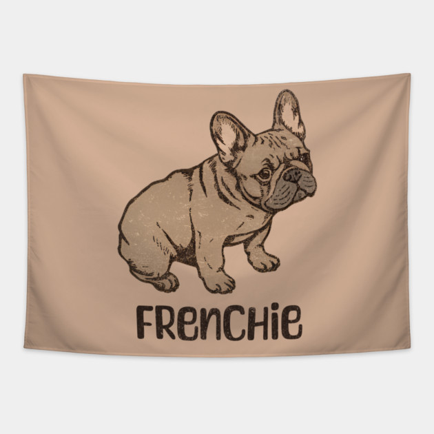 French Bulldog "Frenchie" Graphic Tapestry by DonWillisJrArt