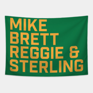 Green Bay Packers 1990s Super Bowl Champs Tapestry