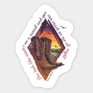 Tucker Wetmore - Missing you Sticker