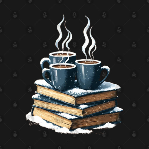 coffee books and snow by SR8891