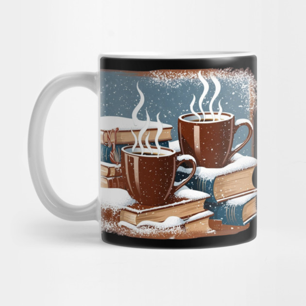 books coffee and snow by SR8891