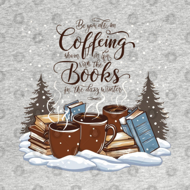 books coffee happy snow by SR8891