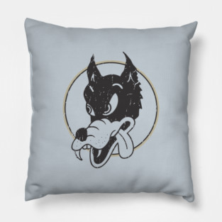 Vintage The Wolf Pillow