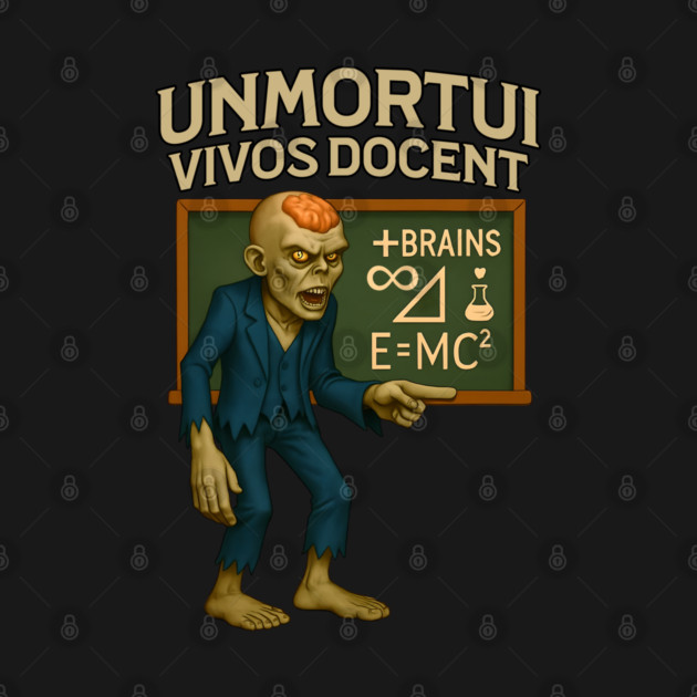 UnMortui Vivos Docent, fake latin for The UnDead Teach the Living by Luxinda