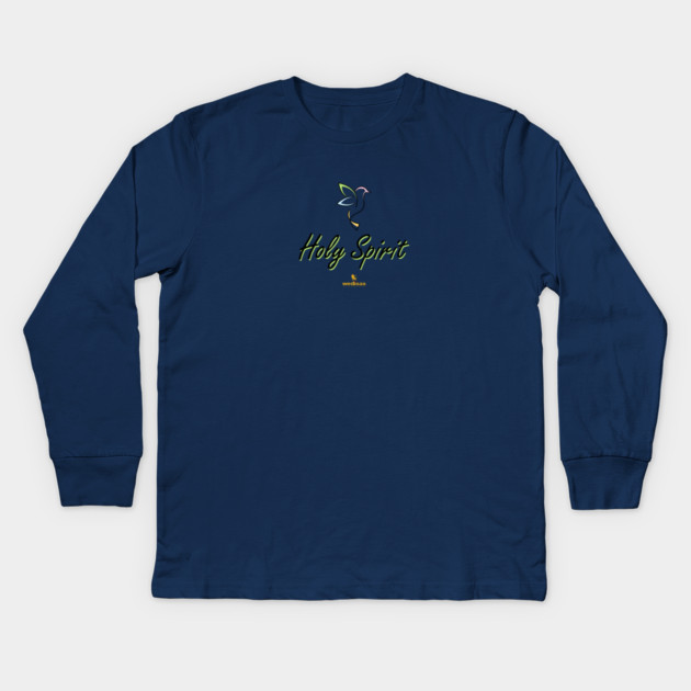 Holy Spirit Kids Long Sleeve T-Shirt by Helio's Store