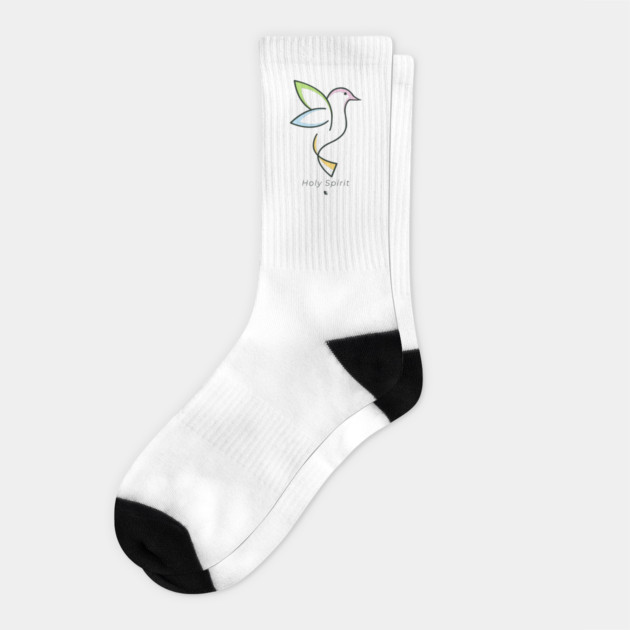 Holy Spirit Socks by Helio's Store