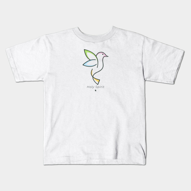 Holy Spirit Kids T-Shirt by Helio's Store