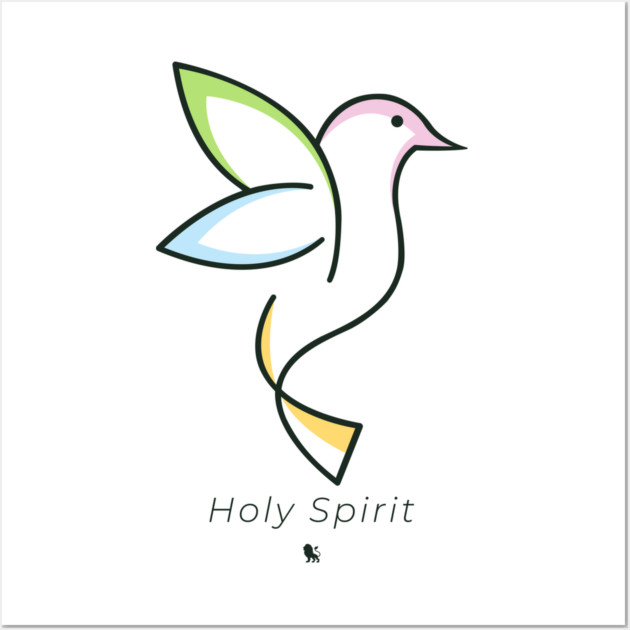 Holy Spirit Wall Art by Helio's Store