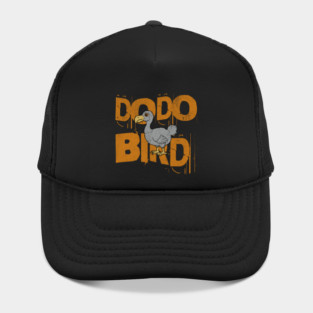 Funny Dodo Bird Vintage Graphic – Extinct Bird Cartoon Hat