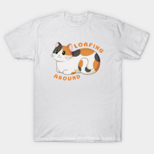 Loafing Around Cat T-Shirt