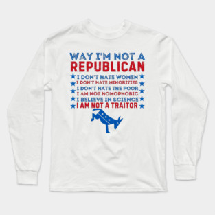 Political-Humor Long Sleeve T-Shirt