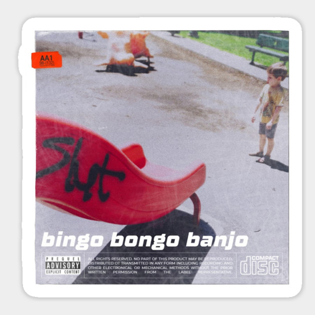 Bingo Bongo Banjo: The Album Magnet by 51Deesigns