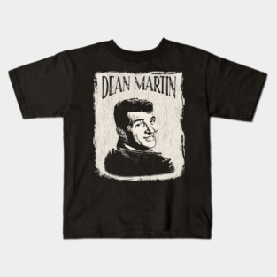 Vintage Dean-Martin Kids T-Shirt