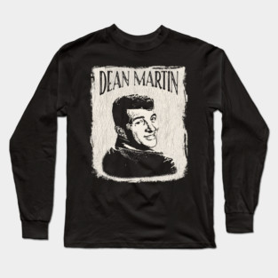 Vintage Dean-Martin Long Sleeve T-Shirt