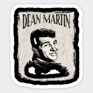 Vintage Dean-Martin Sticker