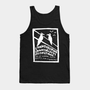 All the Smartest People - Illustrated lyrics Tank Top