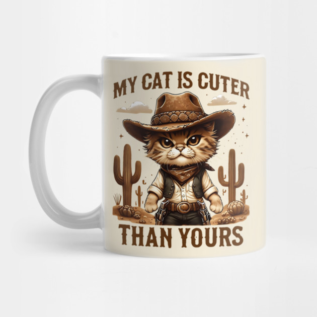 My-Cat-Is-Cuter-Than-Yours by Creatifly Graphic Tees