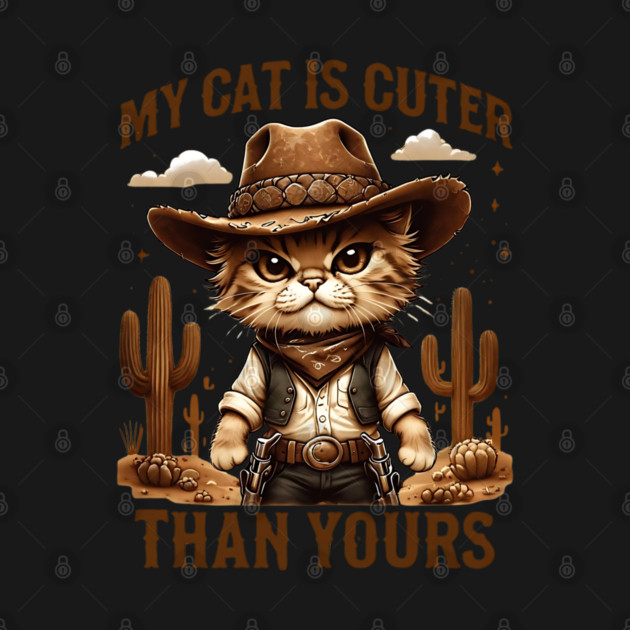 My-Cat-Is-Cuter-Than-Yours by Creatifly Graphic Tees