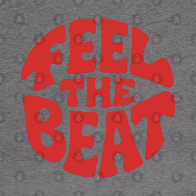 Feel the Beat. Red Circle Edition by filiposwear