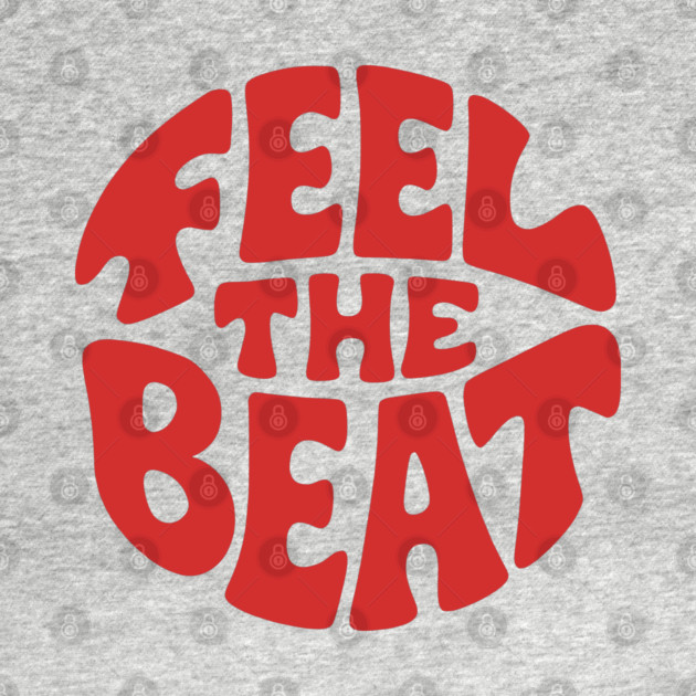 Feel the Beat. Red Circle Edition by filiposwear