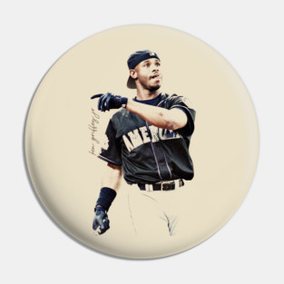 Vintage Design 80s ken griffey jr Pin