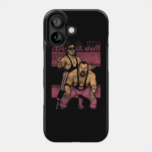 Hart and Jim Wrestling Team Phone Case