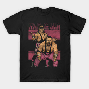 Hart and Jim Wrestling Team T-Shirt