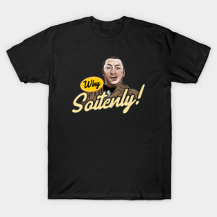 Three Stoges - Why Soitenly - Curly Stooge T-Shirt