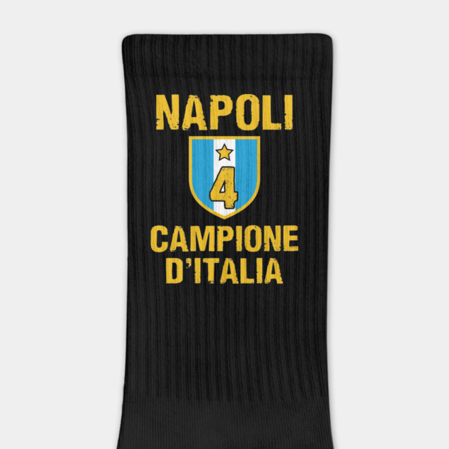 Napoli Campione D'Italia 2025 Celebrativa Quarti Campioni 4 scudetto Celebration by Tshirtiz