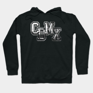 Mexico City (CDMX) Chrome Effect Hoodie